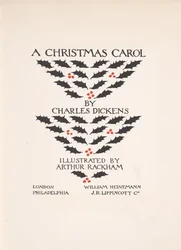 Titelpagina - Een Kerstlied, 1915
